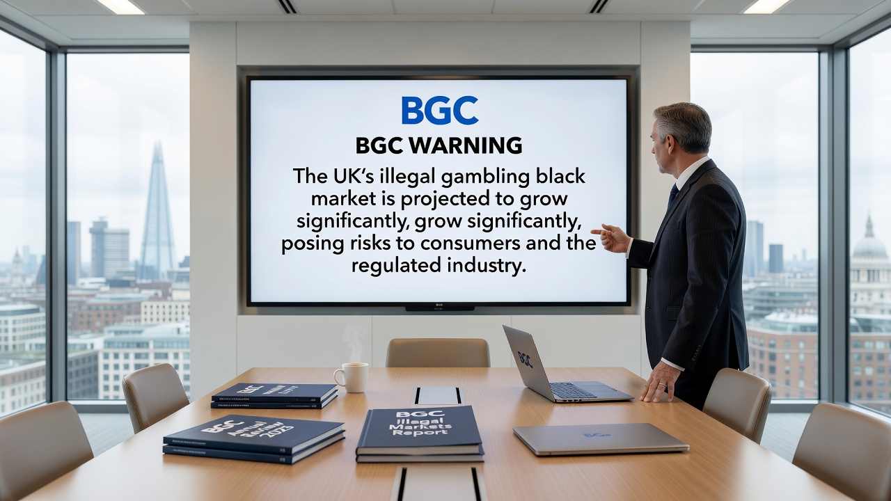 UK Gambling Commission enforcement documents and compliance paperwork on a desk