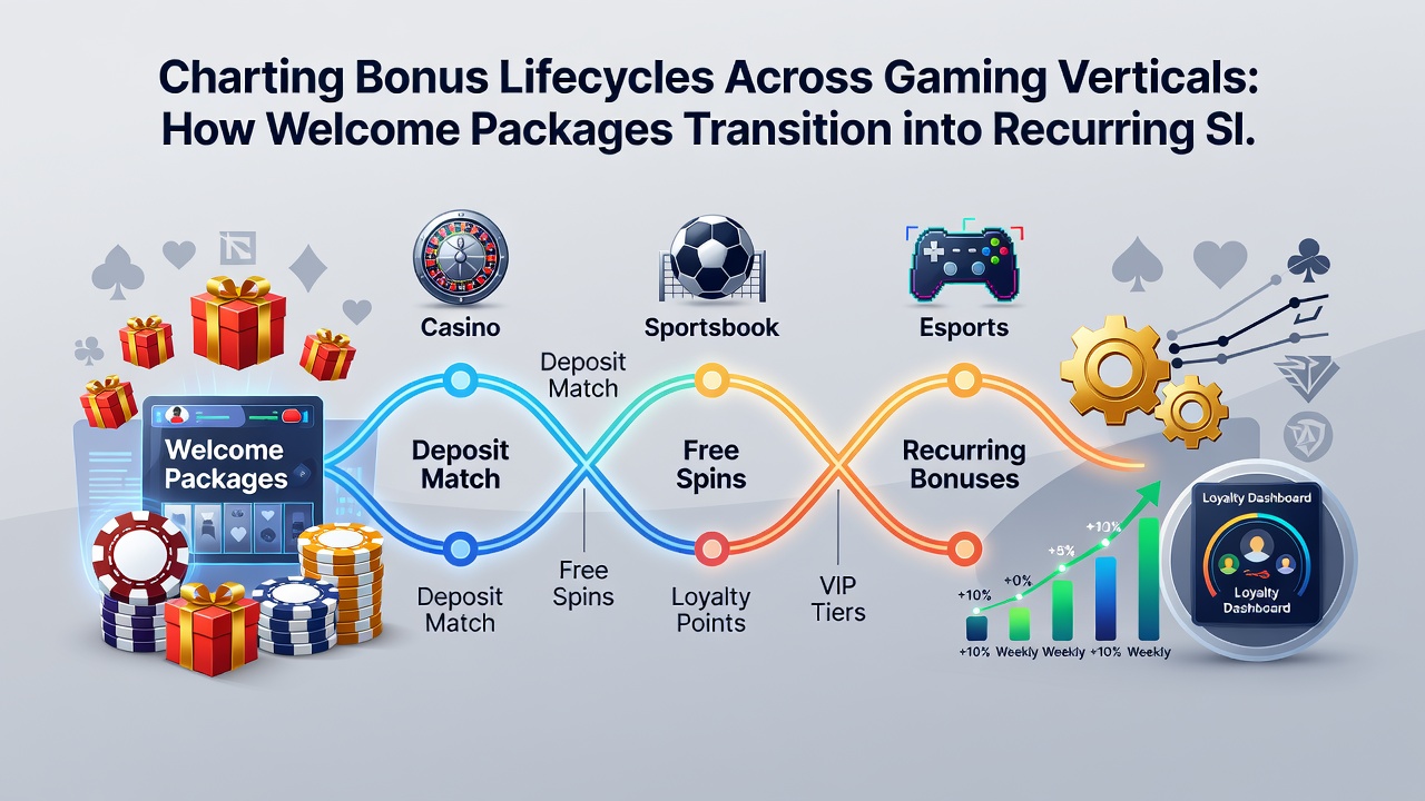 Diagram illustrating recurring incentive flows between slot and table game verticals