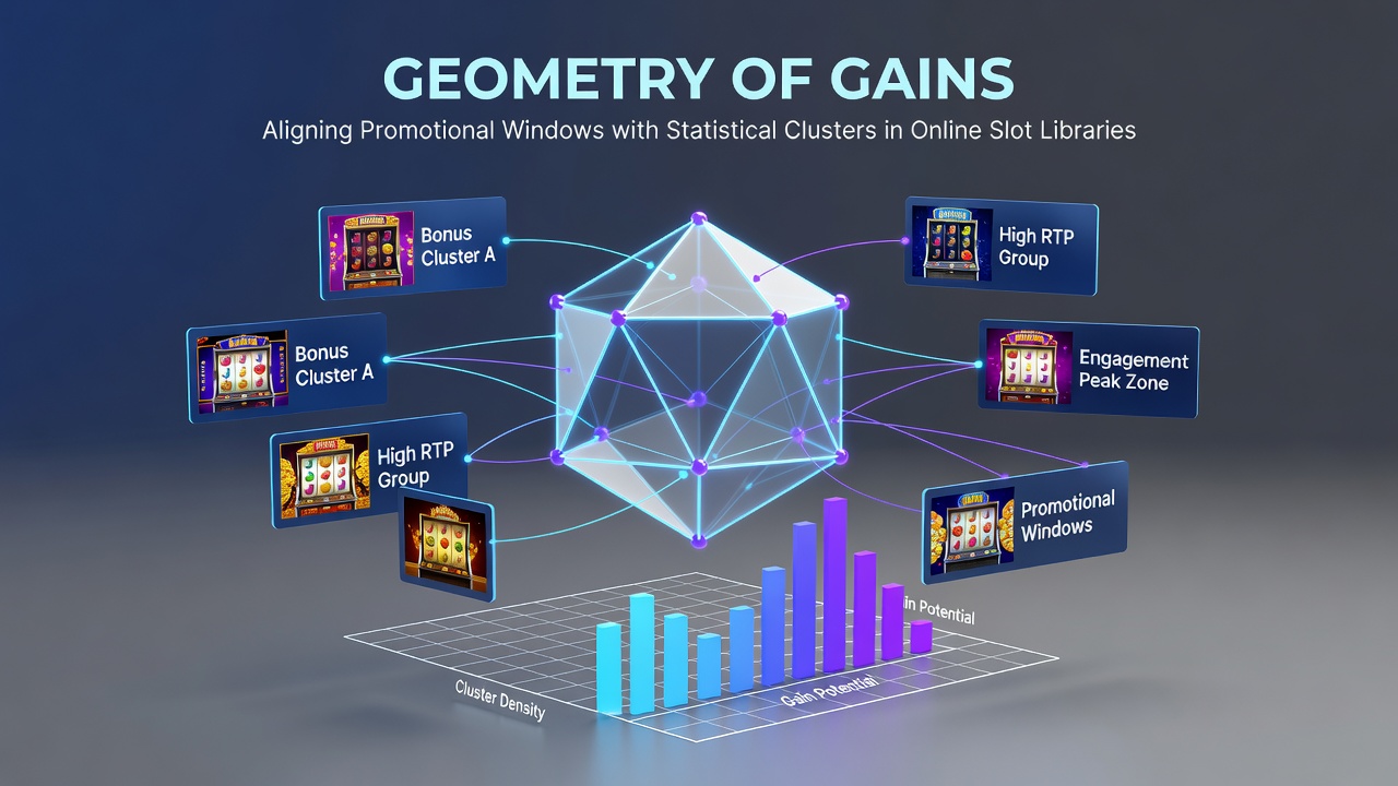 Heatmap display illustrating promotional window overlaps with player behavior clusters in online slots